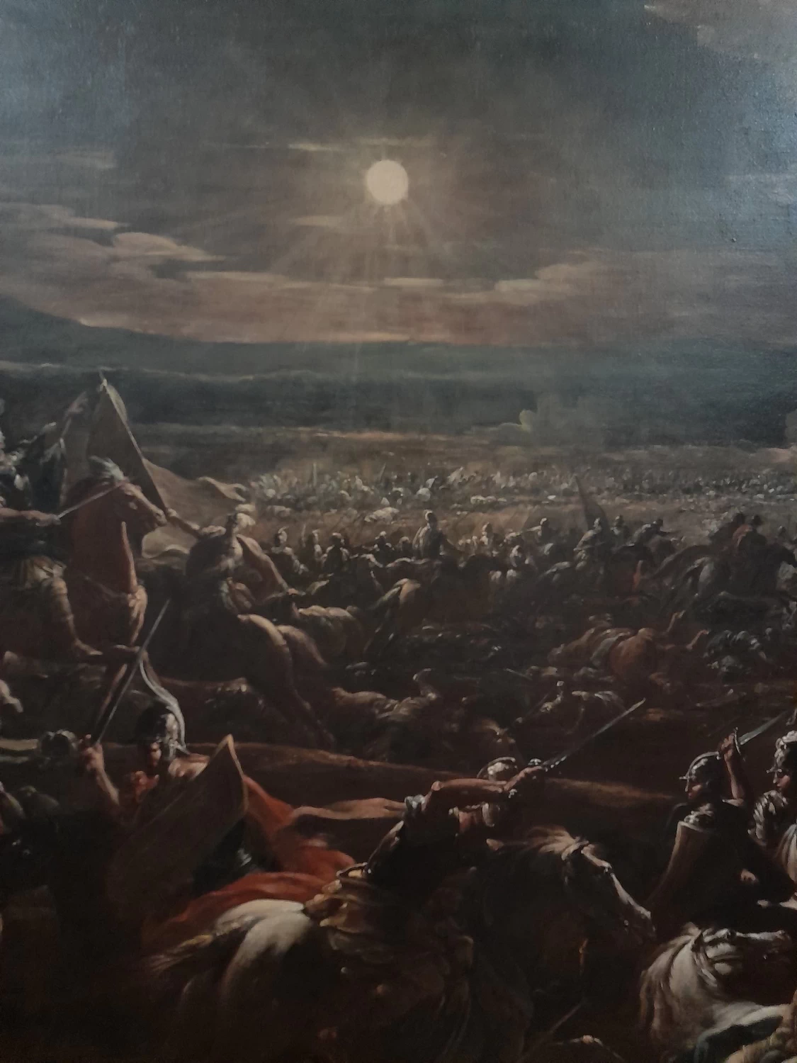 Joshua ferma il sole - Museo Vivico di Piacenza, dettaglio 1